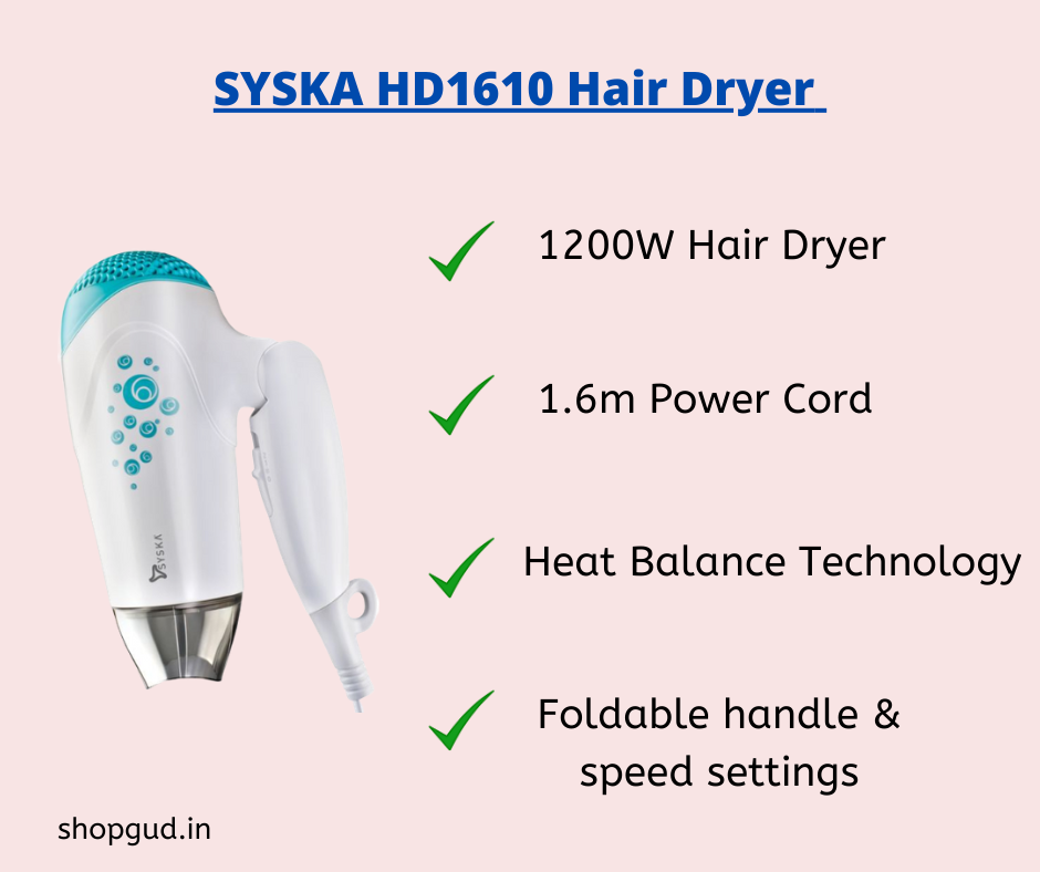 Top 10 Best Hair Dryers in India 2023 Hair dryers for women & men
