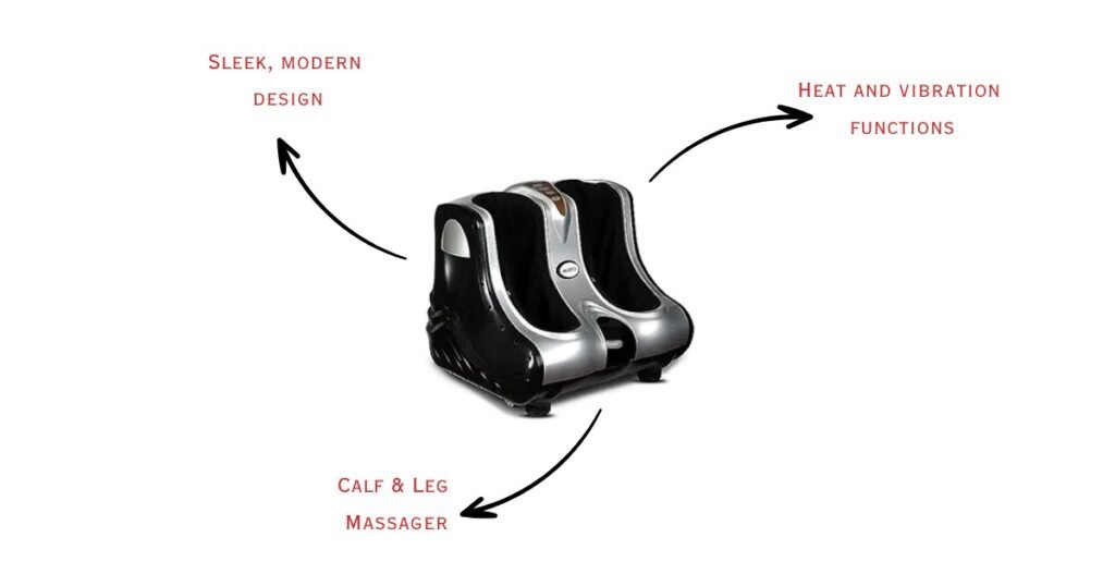 4. AGARO Amaze Foot, Calf & Leg Massager Machine