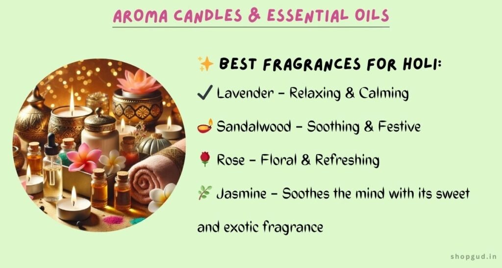 Aroma Candles & Essential Oils